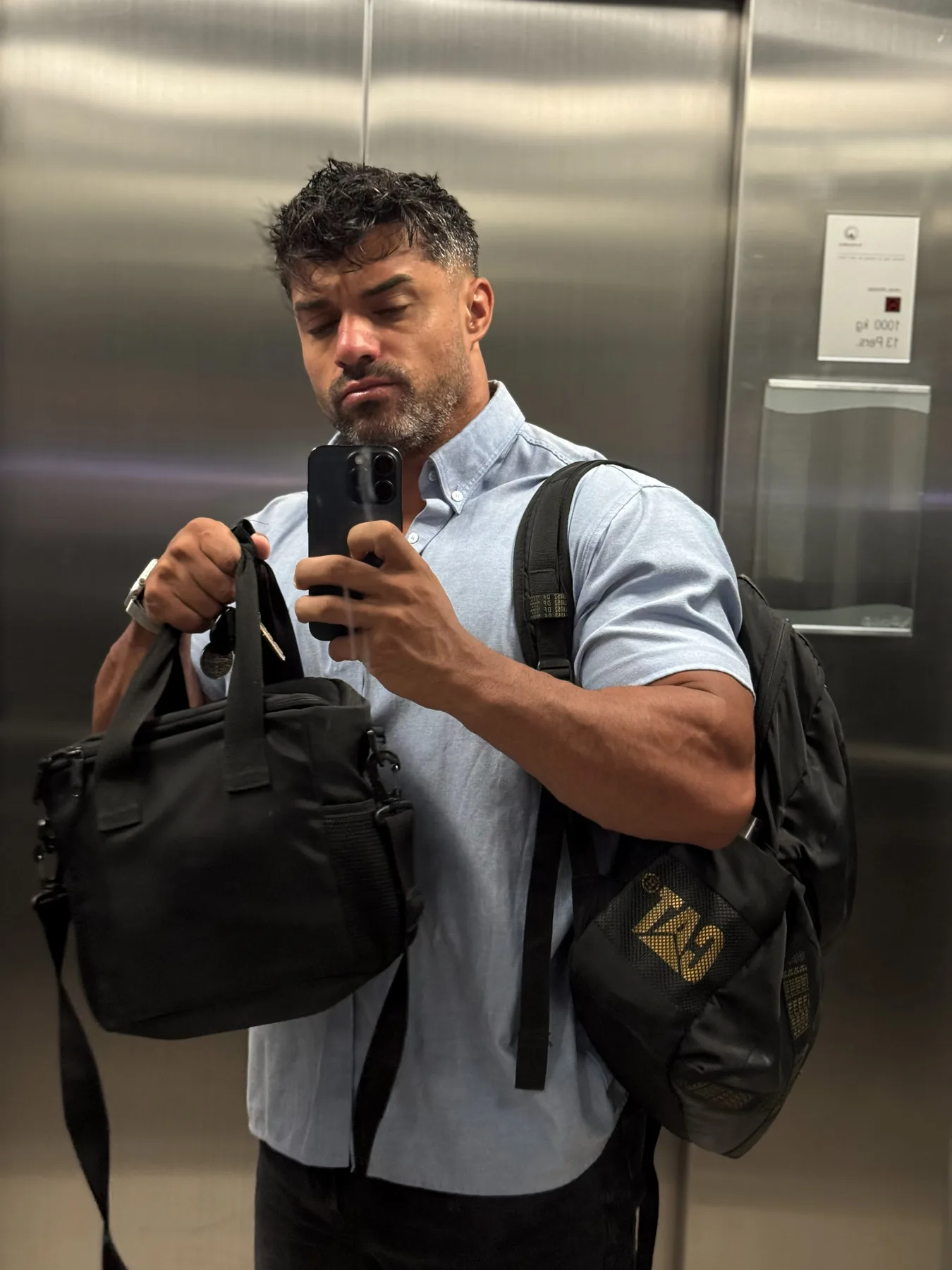 Santi en su etapa corporativa